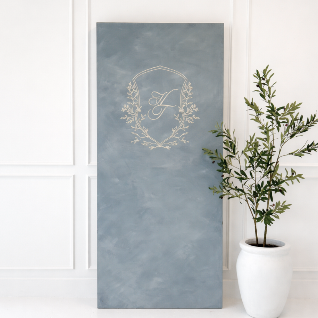 Wreath Crest Decal