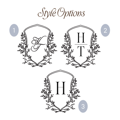 Wreath Crest Decal