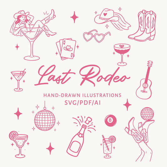 Last Rodeo Illustration Bundle