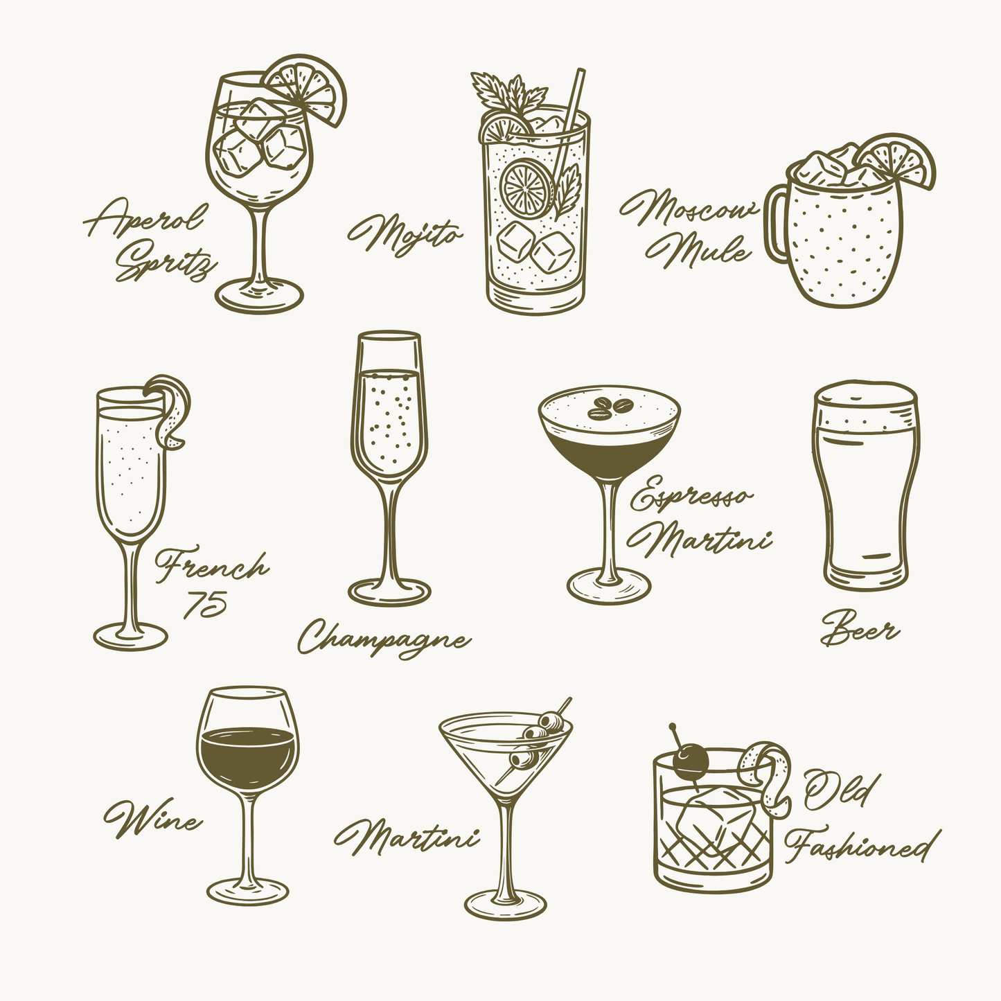 Mid Century Cocktail Bundle