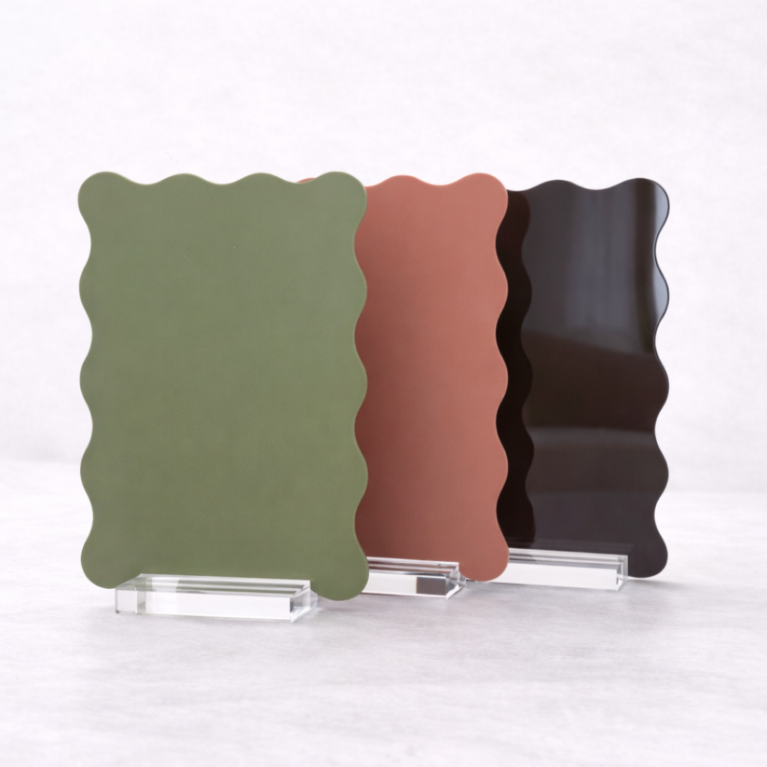 Wavy Acrylic Blank