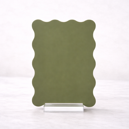 Wavy Acrylic Blank