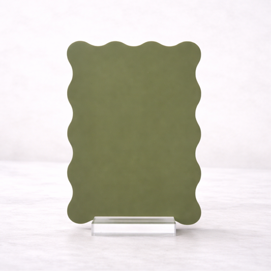 Wavy Acrylic Blank