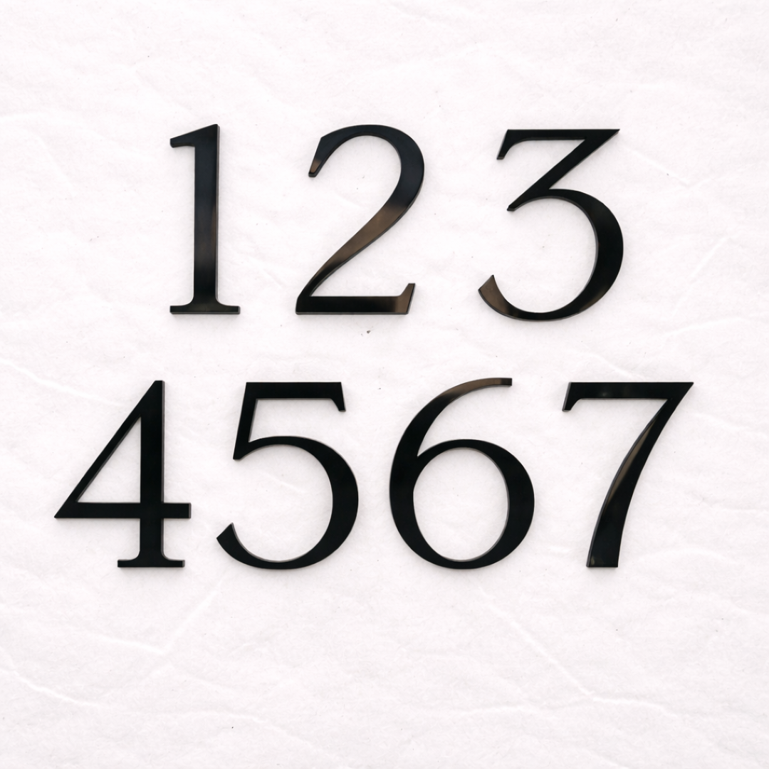 Modern Acrylic Numbers