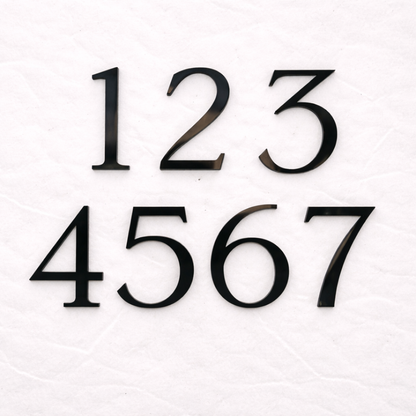 Modern Acrylic Numbers
