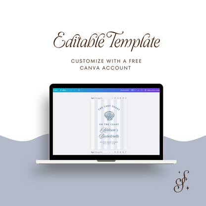 Toast On The Coast Bachelorette Invite Download