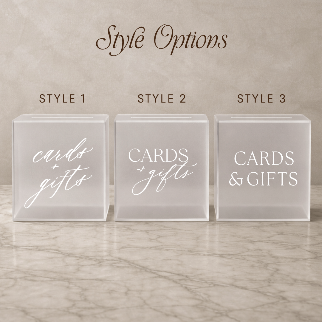 Cards Box Decal