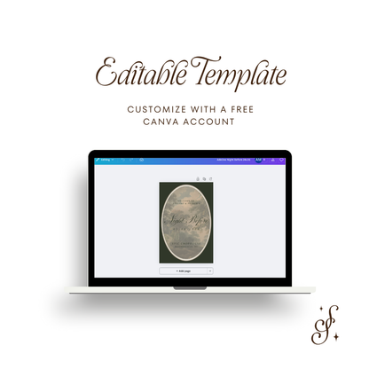 Adeline Collection Night Before Sign