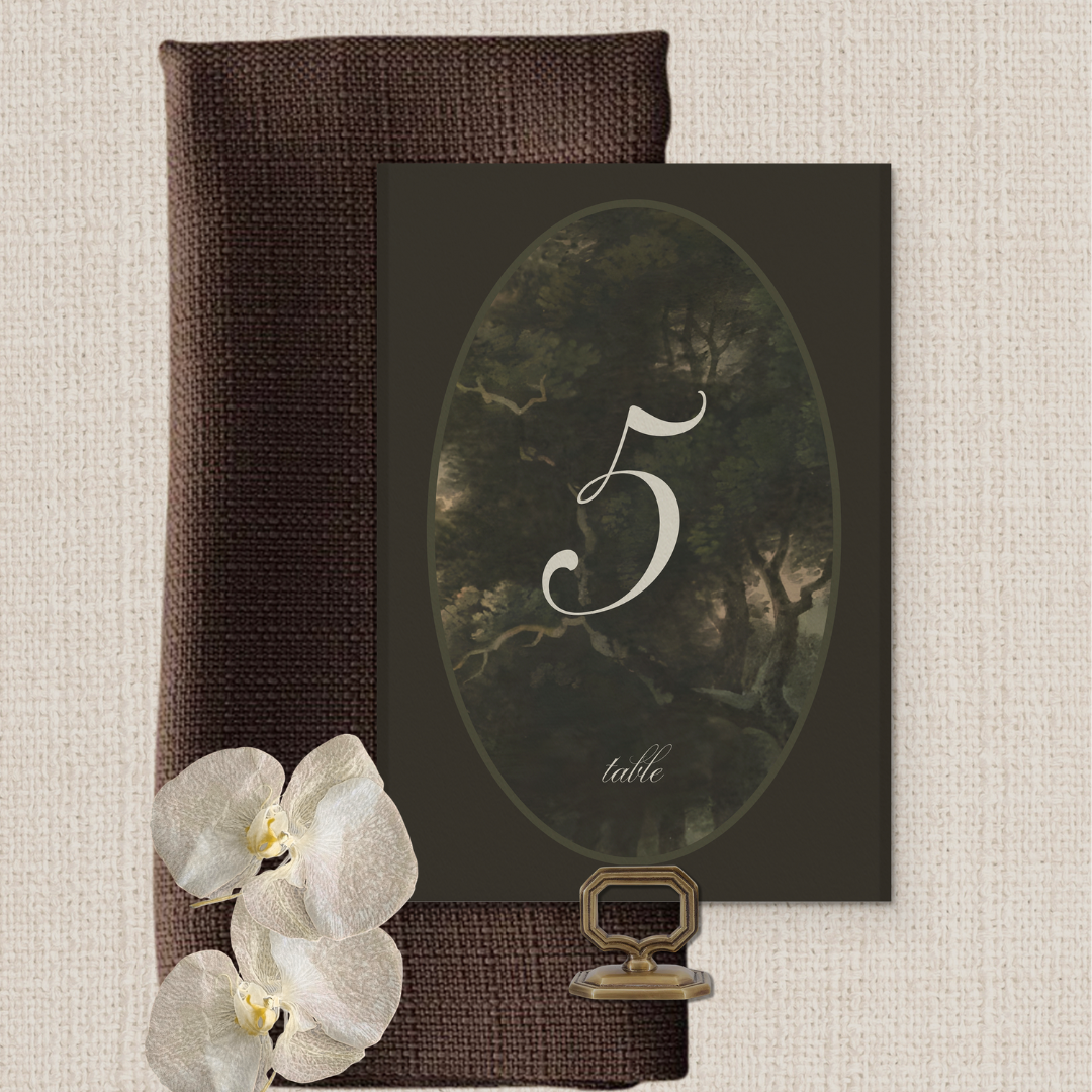 Adeline Collection Table Numbers