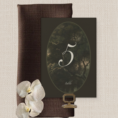 Adeline Collection Table Numbers