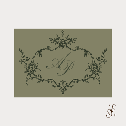 Adeline Collection Wedding Invitation Template