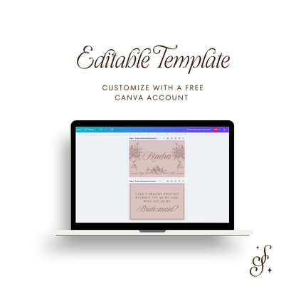 Evelyn Collection Bridesmaid Proposal