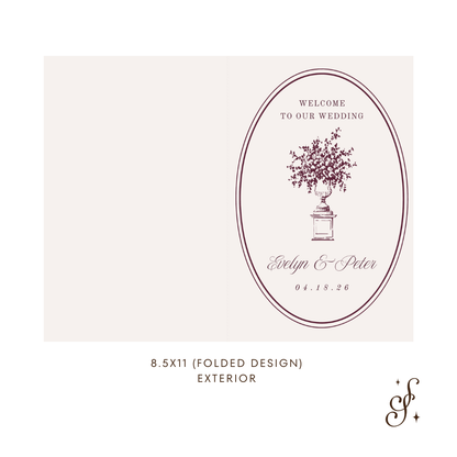 Evelyn Collection Folded Program