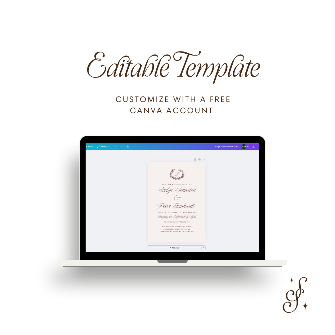 Evelyn Collection Invitation Suite