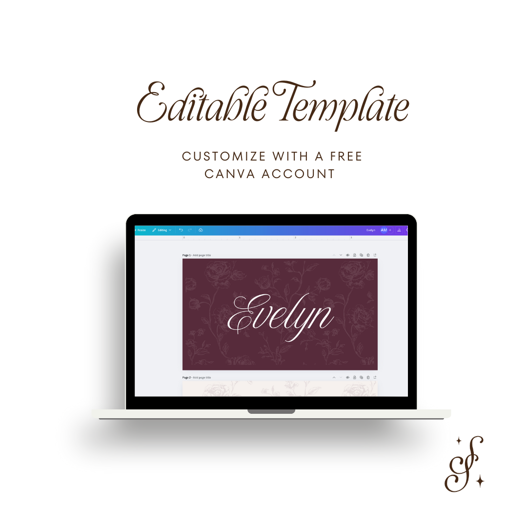 Evelyn Collection Place Cards