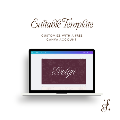 Evelyn Collection Place Cards