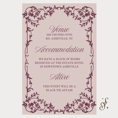Evelyn Collection Invitation Suite