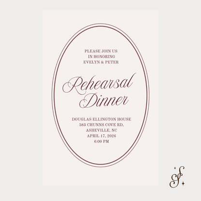 Evelyn Collection Invitation Suite