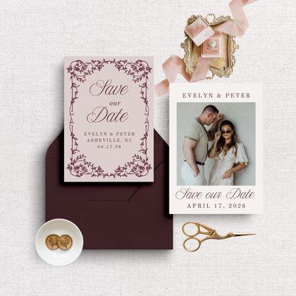 Evelyn Collection Save the Date