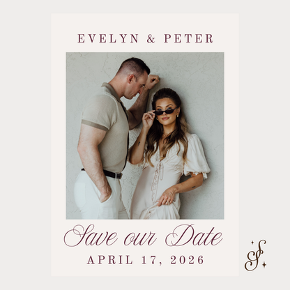 Evelyn Collection Save the Date