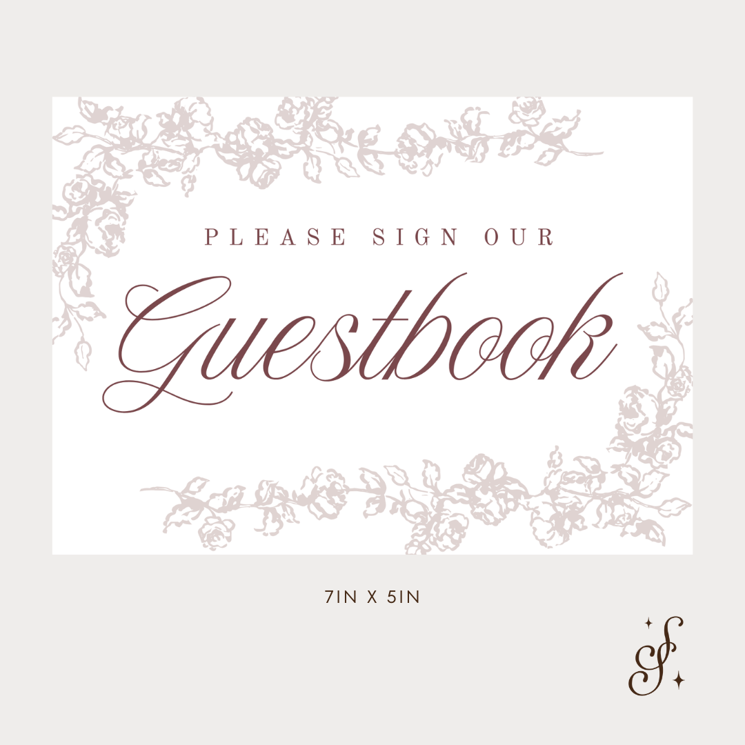 Evelyn Collection Guestbook