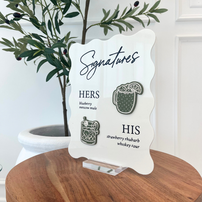 Acrylic Cocktail Pucks