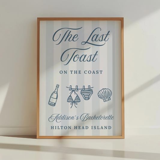 Last Coast On The Coast Sign
