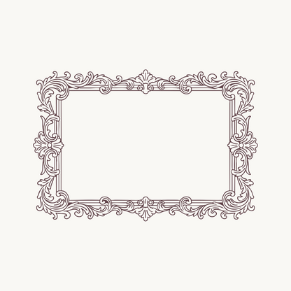 Ornate Frame Illustration Bundle
