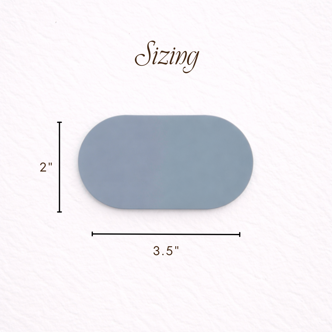 Pill Place Card Acrylic Blank
