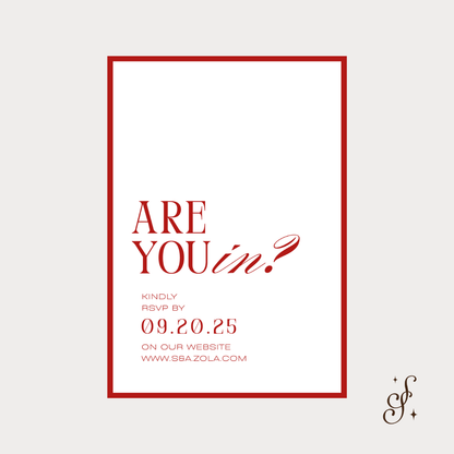 Sloane Collection Wedding Invitation Template