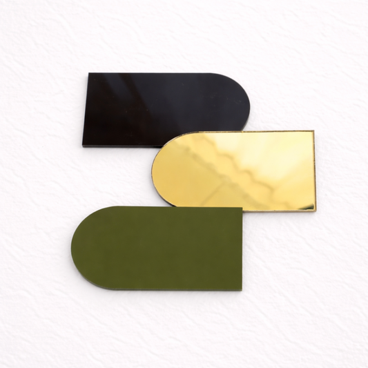 Tab Place Card Acrylic Blank