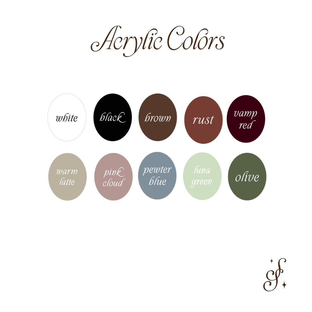 Acrylic Cocktail Pucks