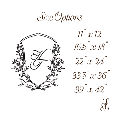 Wreath Crest Decal
