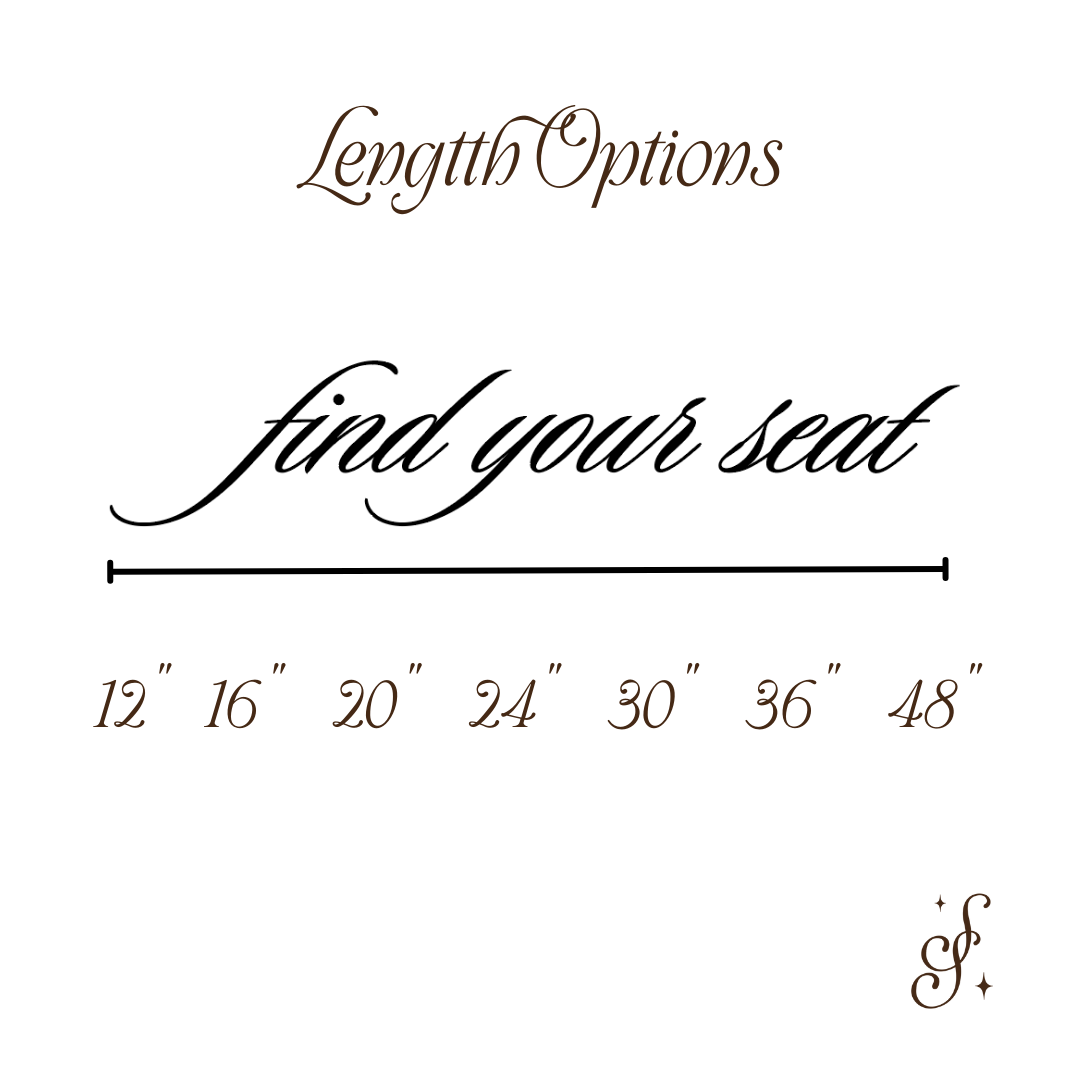 Find Your Seat Vinyl Decal