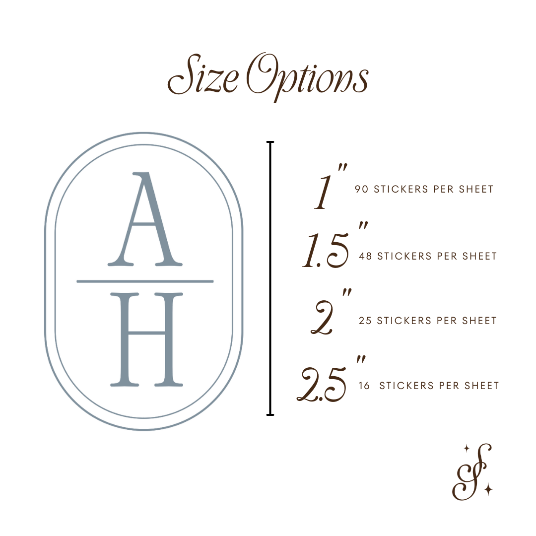 Minimalist Logo Sticker Sheets