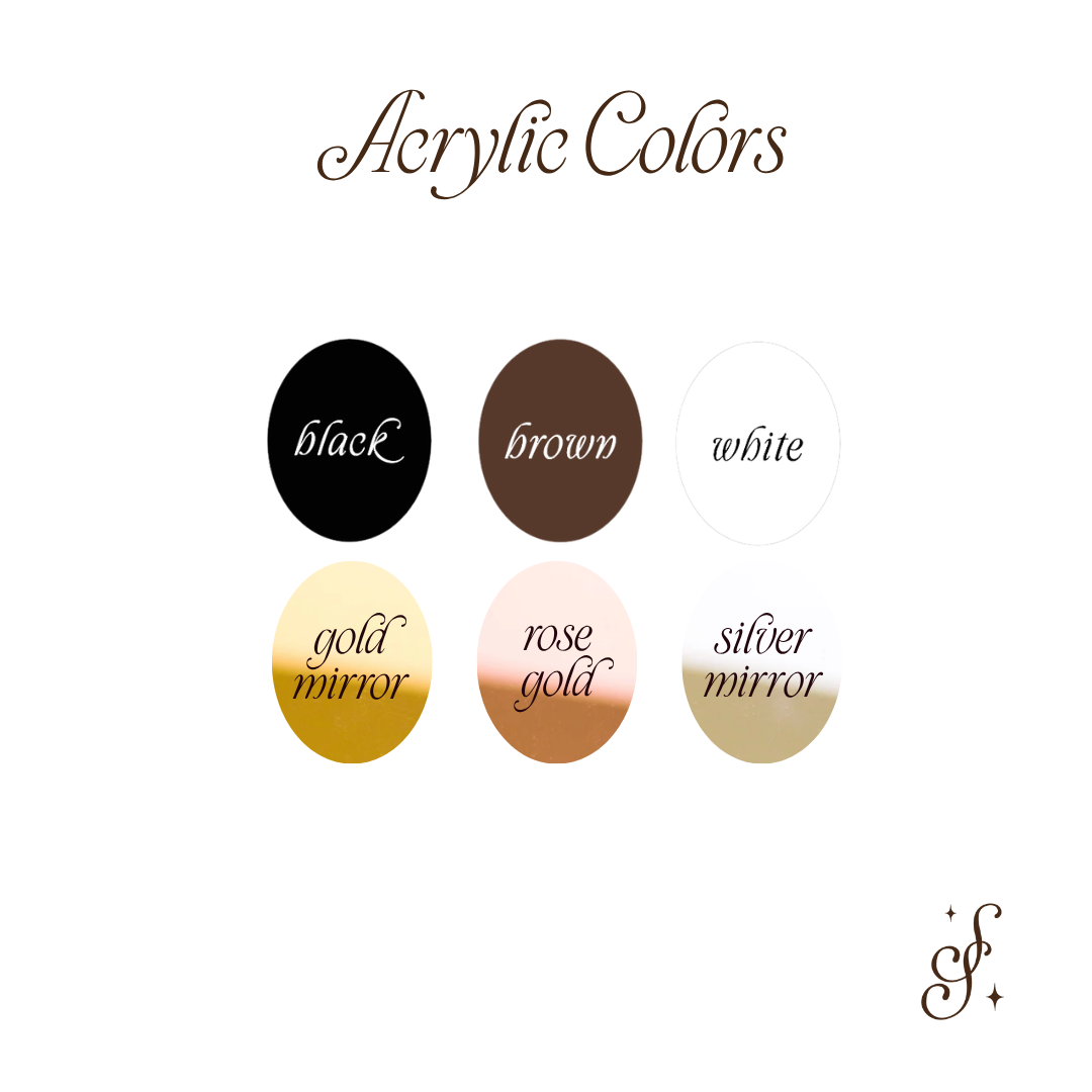 Acrylic Card Box Customization