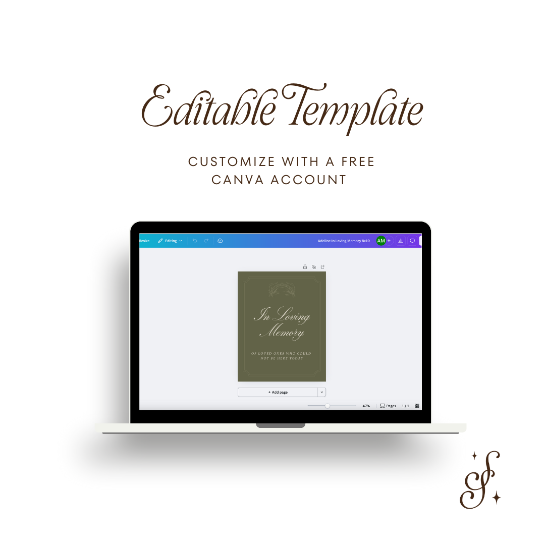 Adeline Collection In Loving Memory