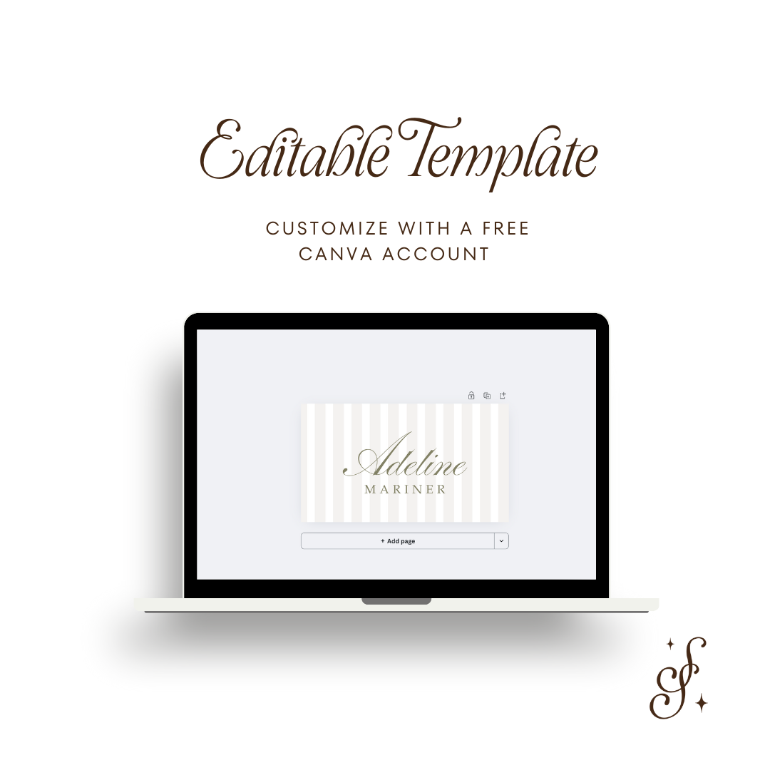 Adeline Collection Place Cards