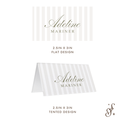 Adeline Collection Place Cards