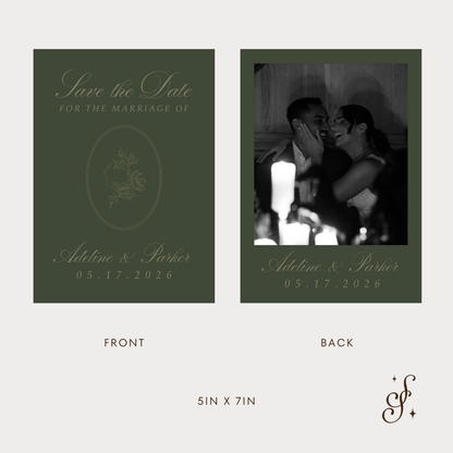 Adeline Collection Save the Date