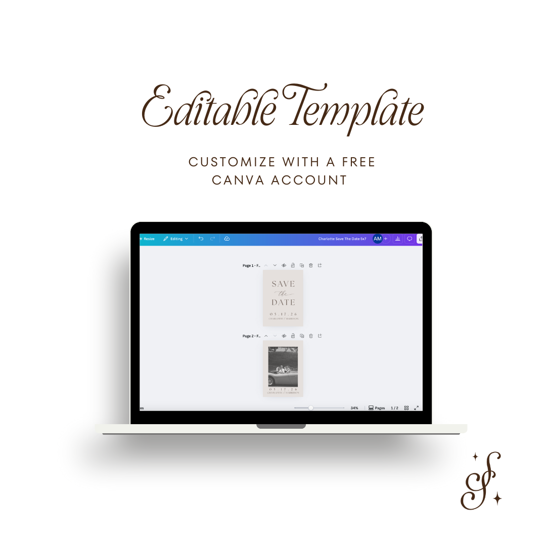 Charlotte Collection Save the Date