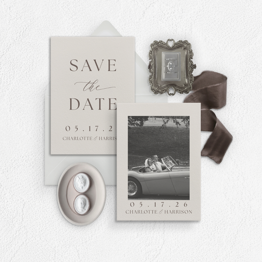 Charlotte Collection Save the Date