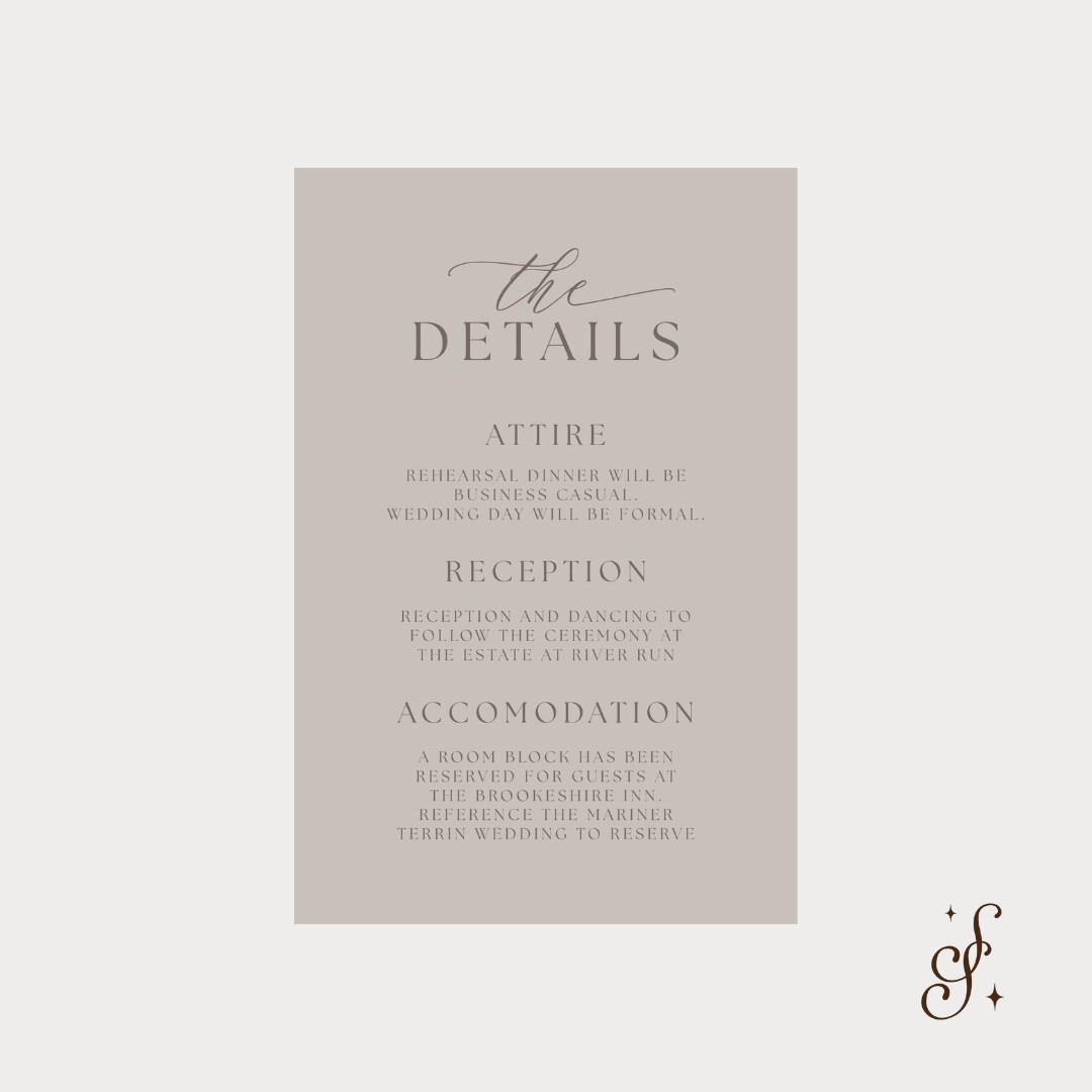 Charlotte Collection Wedding Invitation Template