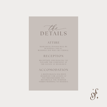 Charlotte Collection Wedding Invitation Template