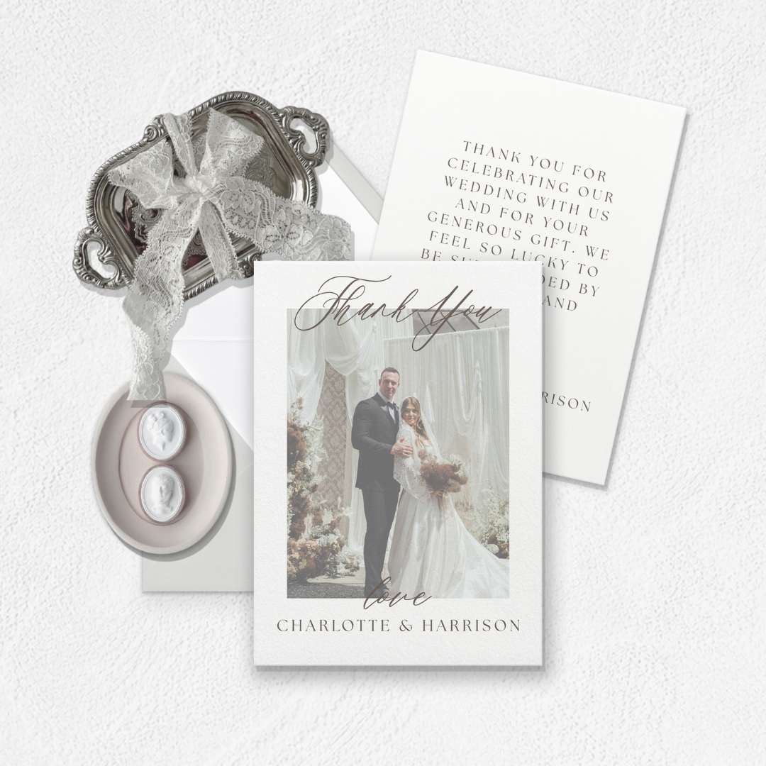 Charlotte Collection Thank You Card