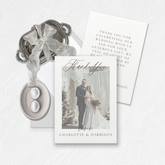 Charlotte Collection Thank You Card