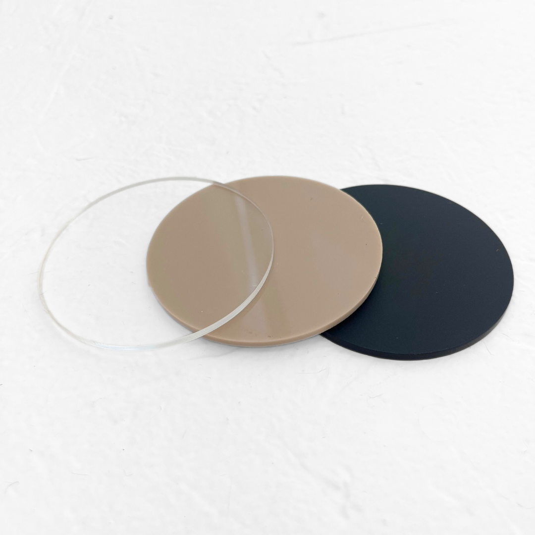 Circle Place Card Acrylic Blank