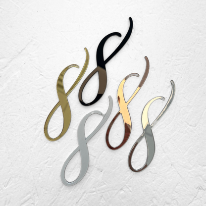 Elegant Acrylic Numbers