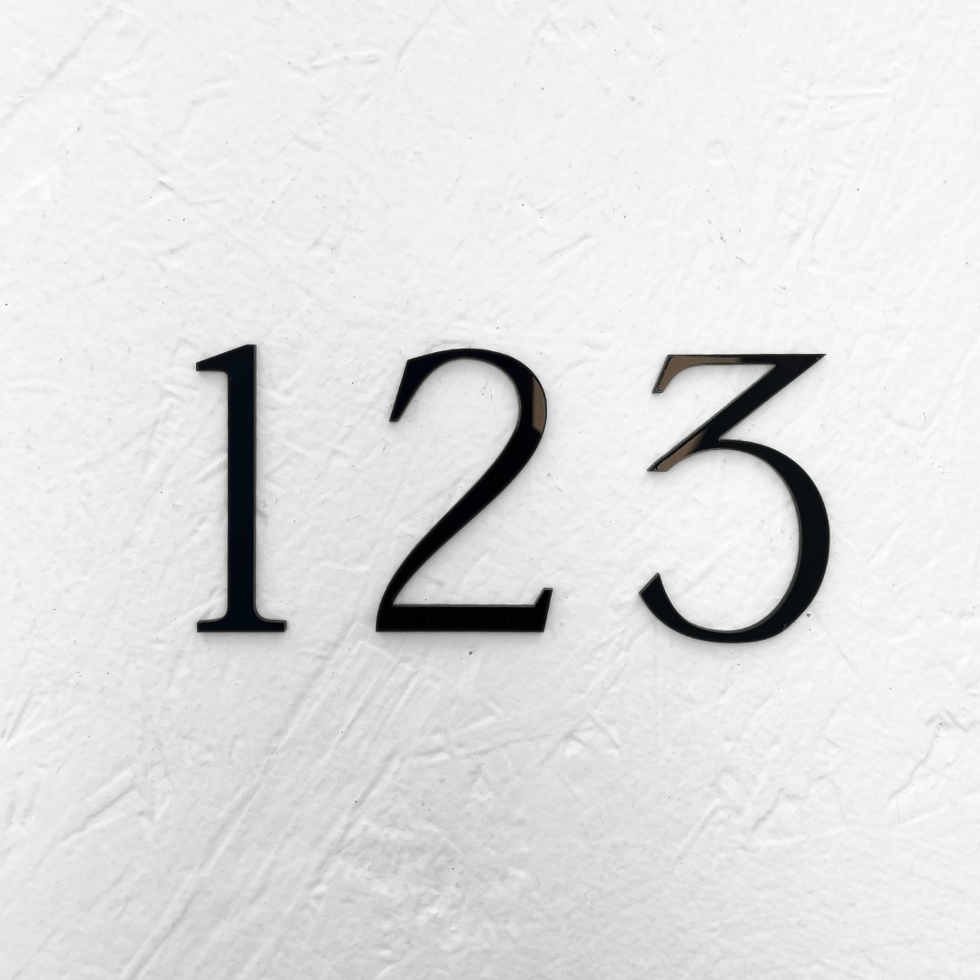 Modern Acrylic Numbers