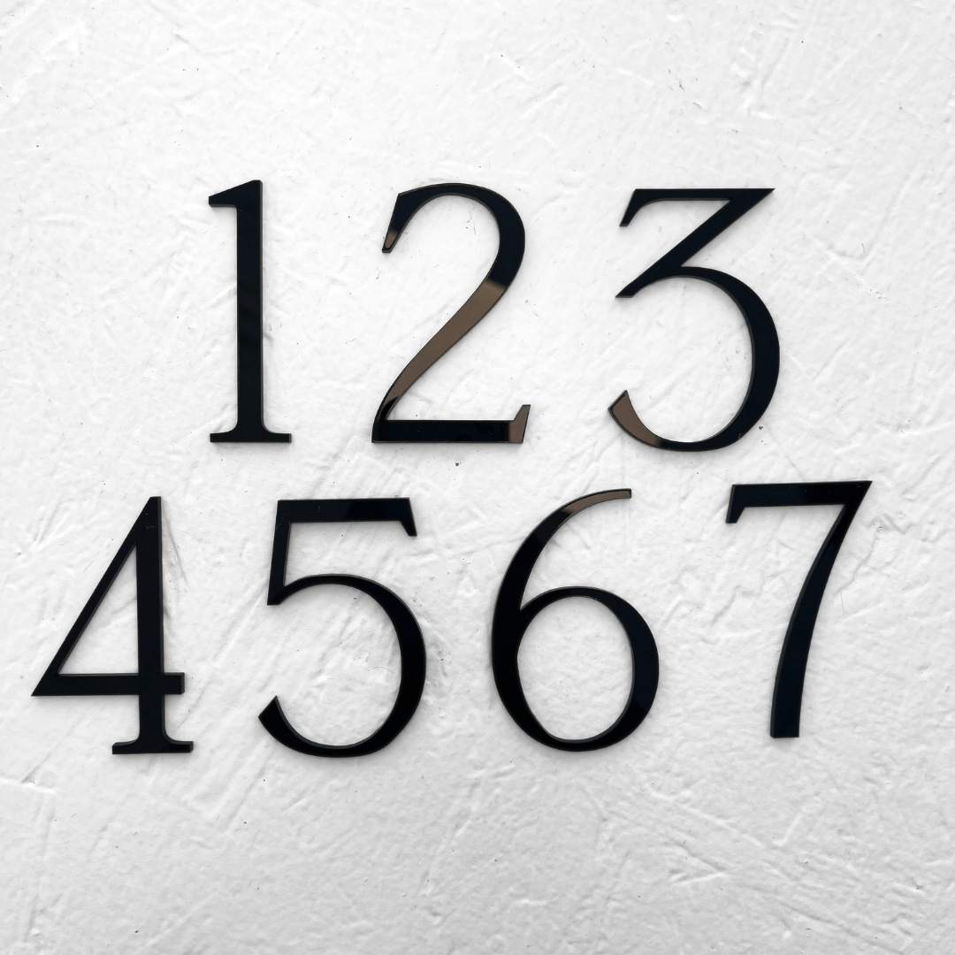 Modern Acrylic Numbers